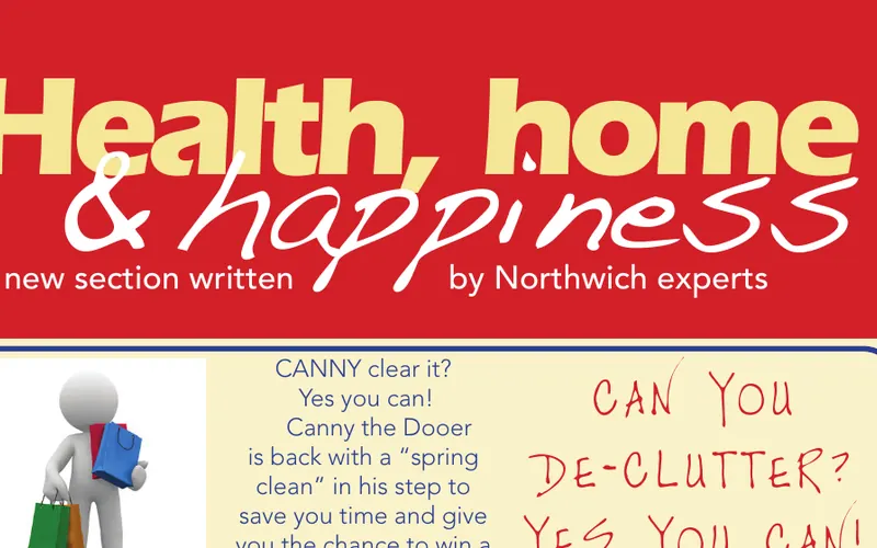 Canny the Dooer's de-cluttering column in Our Town magazine
